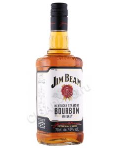 Виски Джим Бим Бурбон белая этикетка 0,7л (уп-ка 6 бут.)